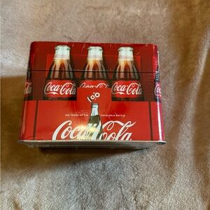 Coca Cola recipe tin box